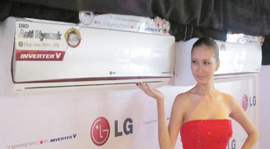 Berencana menjual 70 ribu  unit AC LG per bulan. (Foto: Ist)
