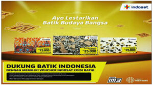 Bakal menyisihkan Rp 150 per voucher untuk disumbangkan kepada industri batik Indonesia. (Foto: Ist)
