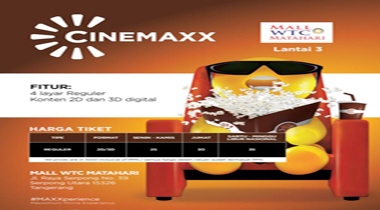 CINEMAXX KE-12 HADIR DI SERPONG