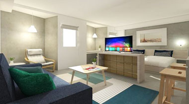 Menyediakan unit apartemen untuk tamu yang ingin tinggal lebih lama. (Foto: Ist)